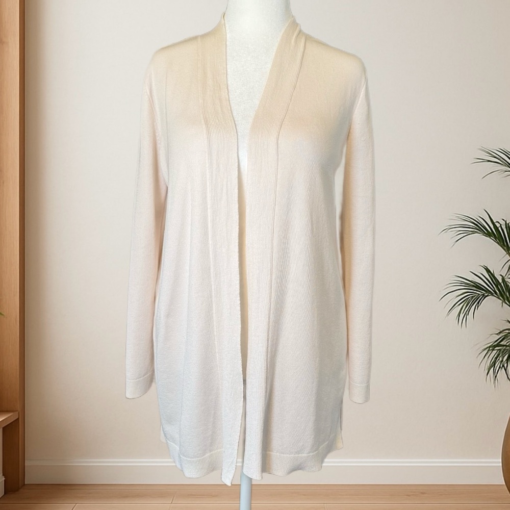 🤍 Jones New York Open Front Cardigan – Size L